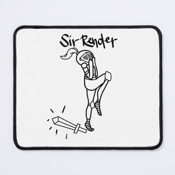 Item preview, “Sir Render” Punny Design designed and sold by myyoongiverse.