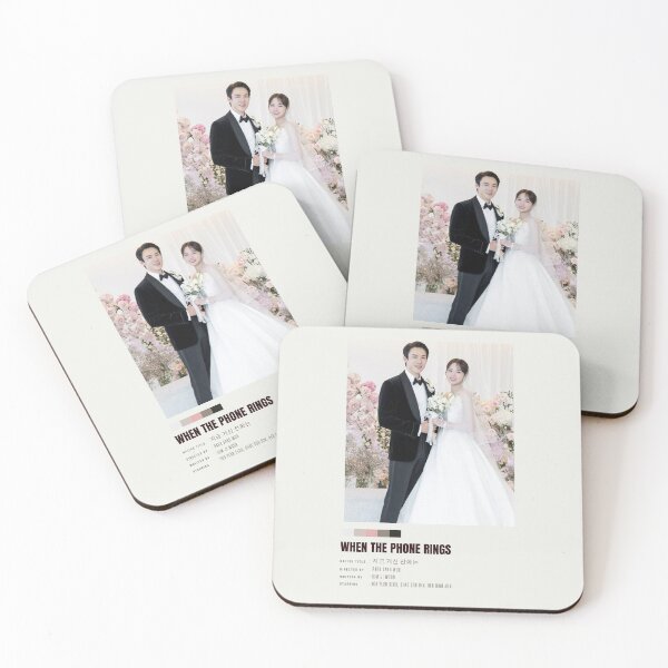 Item preview, When The Phone Rings Kdrama Poster 3 designed and sold by Weird Unicorn.