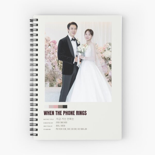 Item preview, When The Phone Rings Kdrama Poster 3 designed and sold by Weird Unicorn.