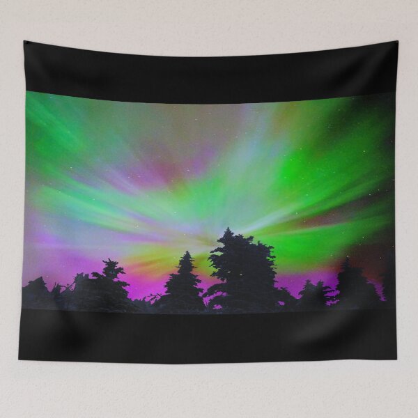 Item preview, Fairbanks Alaska USA Aurora Borealis Corona Blast designed and sold by Adam Gormley.