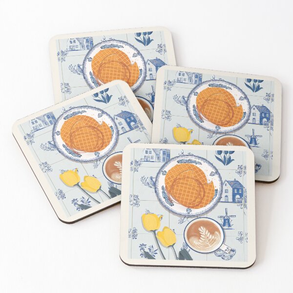 Item preview, Holland Stroopwafels Wall Art designed and sold by SurfolioPrints.