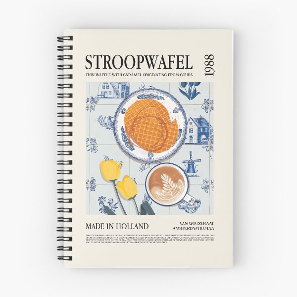 Item preview, Holland Stroopwafels Wall Art designed and sold by SurfolioPrints.