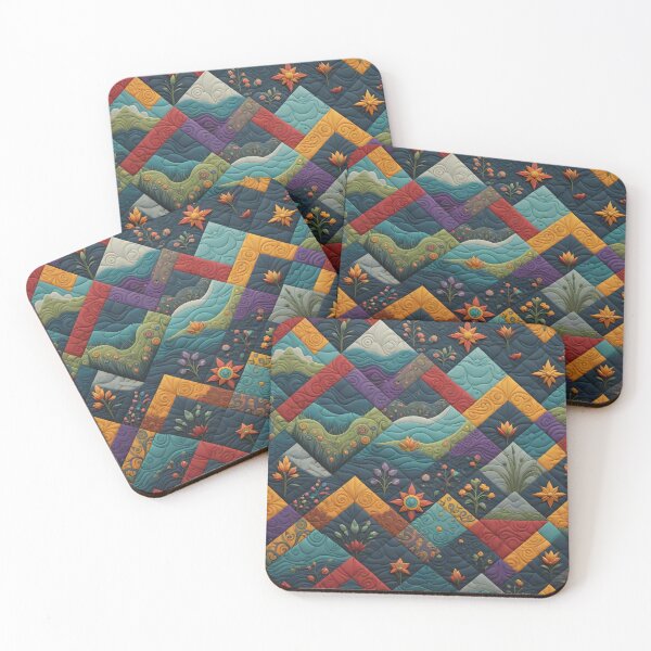 Item preview, Colorful Quilting Pattren - Quilting Lover - Funny Quilter designed and sold by Wiss2Arts.