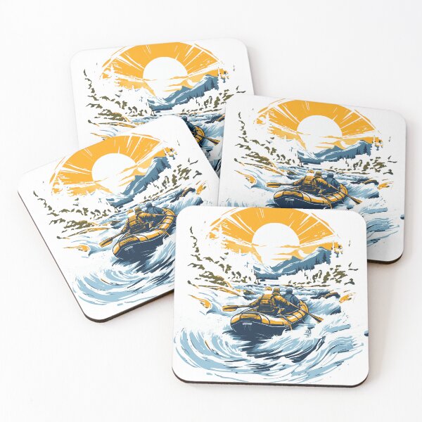 Item preview, White River Rafting Rough Rapids designed and sold by AiArtestry.