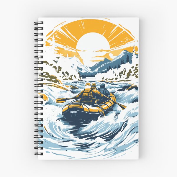Item preview, White River Rafting Rough Rapids designed and sold by AiArtestry.