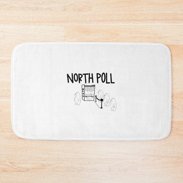 Item preview, “North Poll” Punny Design designed and sold by myyoongiverse.