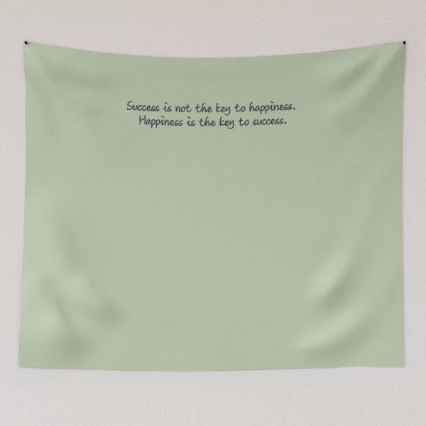Item preview, Success is not the key to happiness. Happiness is the key to success. designed and sold by AlwaysHome.
