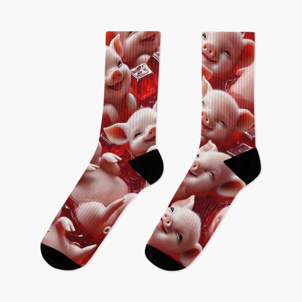 Item preview, Pink Piglets In Jello designed and sold by PuuuurfectAngel.