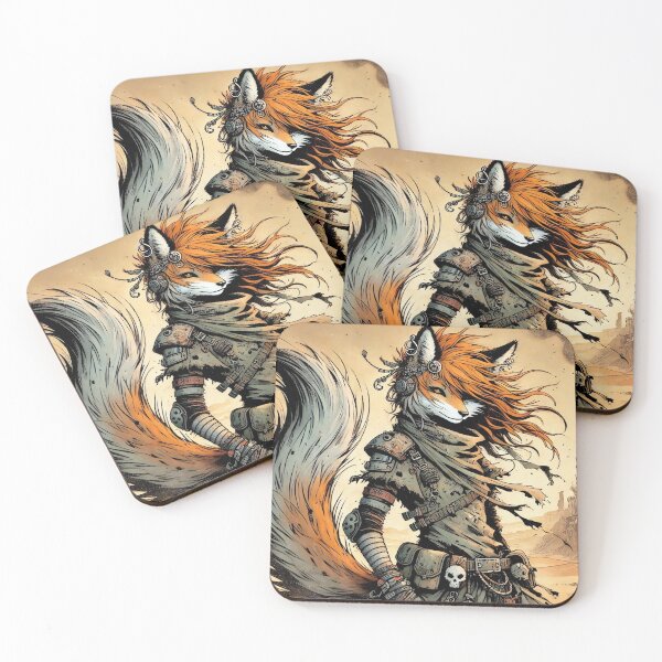 Item preview, Desert Survivor: Kitsune of the Wasteland designed and sold by Vault of Wonders.