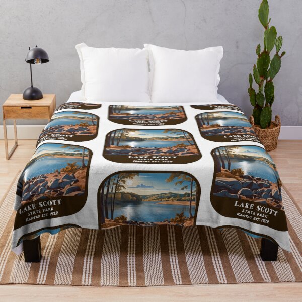 Item preview, Vintage Lake Scott State Park (Kansas State Park) designed and sold by RabbitK.
