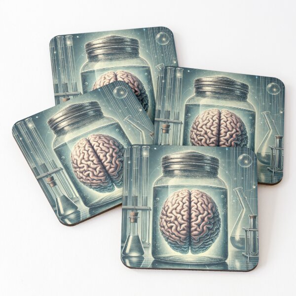 Item preview, Brain in a Jar designed and sold by Porosenok.