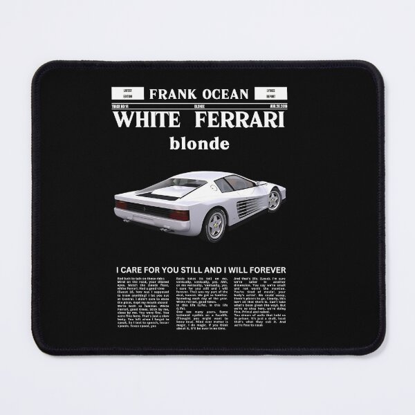Item preview, Frank Ocean White Ferrari art Blond designed and sold by apixelwall.