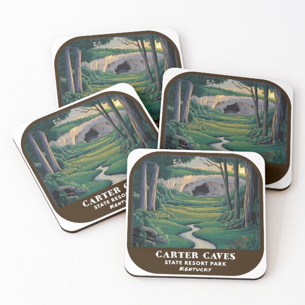 Item preview, Vintage Carter Caves State Park (Kentucky State Park) designed and sold by RabbitK.