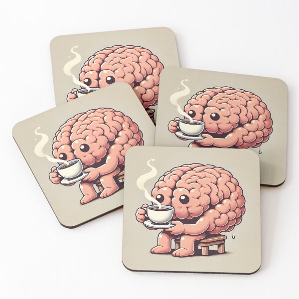 Item preview, Energized Mind - Coffee and the Brain designed and sold by Porosenok.