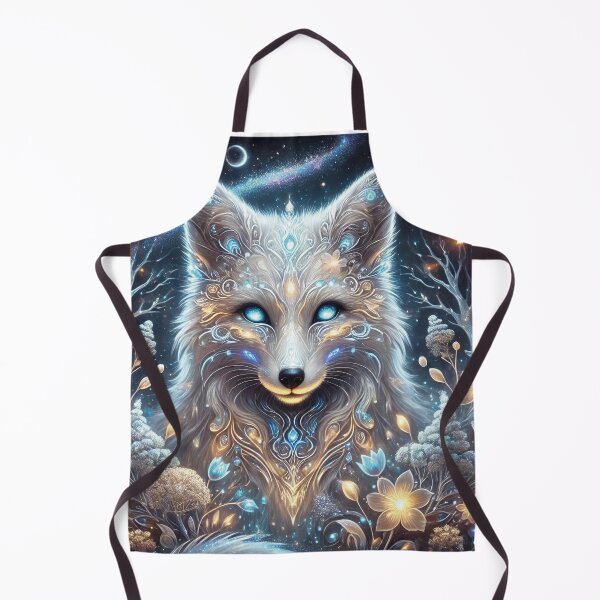 Item preview, Ethereal Fox in a Mystical Forest | Bioluminescent Glow and Fantasy Vibes designed and sold by RealmBeastsAI.