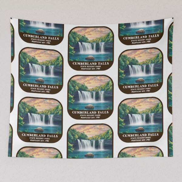 Item preview, Vintage Cumberland Falls State Park (Kentucky State Park) designed and sold by RabbitK.