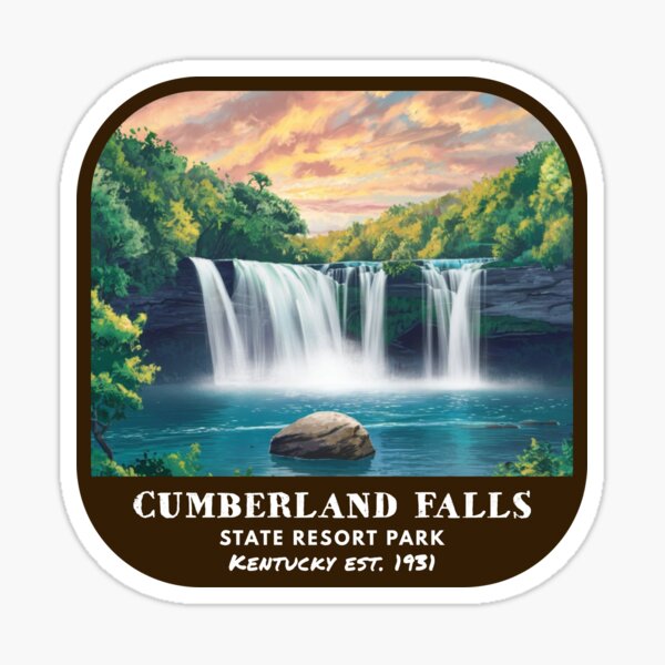 Item preview, Vintage Cumberland Falls State Park (Kentucky State Park) designed and sold by RabbitK.