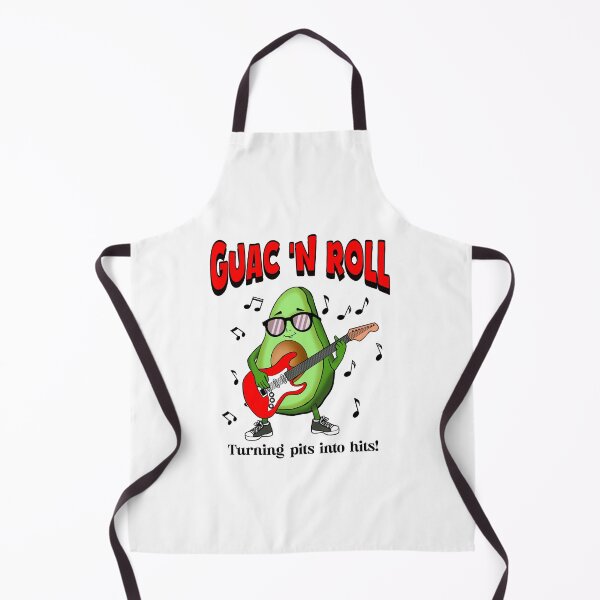 Item preview, Guac ’N Roll: Funny Avocado Rock T-Shirt designed and sold by Echala.