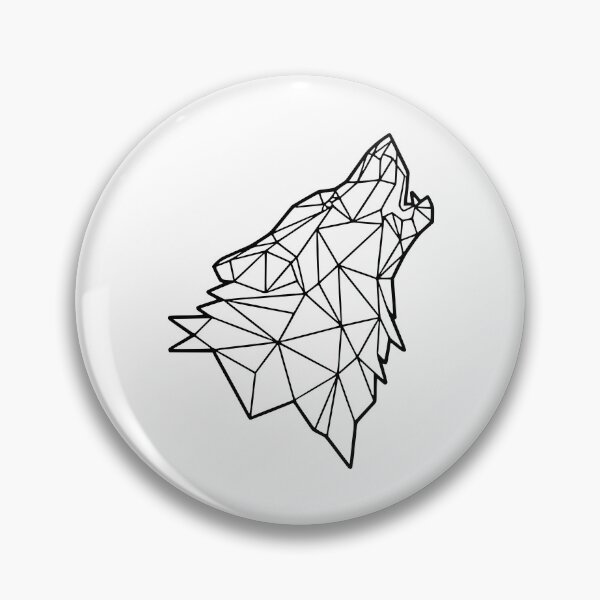 Item preview,  Geometric Wolf wht 22 designed and sold by LuizSilva1983.