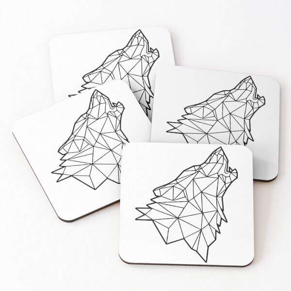 Item preview,  Geometric Wolf wht 22 designed and sold by LuizSilva1983.