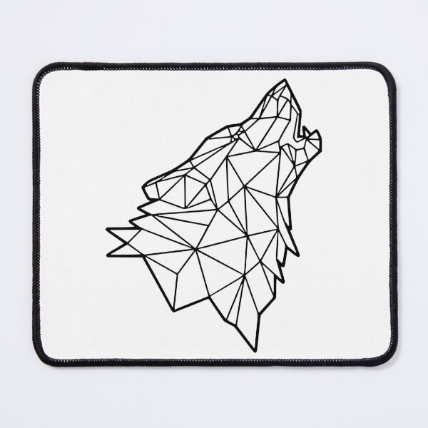 Item preview,  Geometric Wolf wht 22 designed and sold by LuizSilva1983.