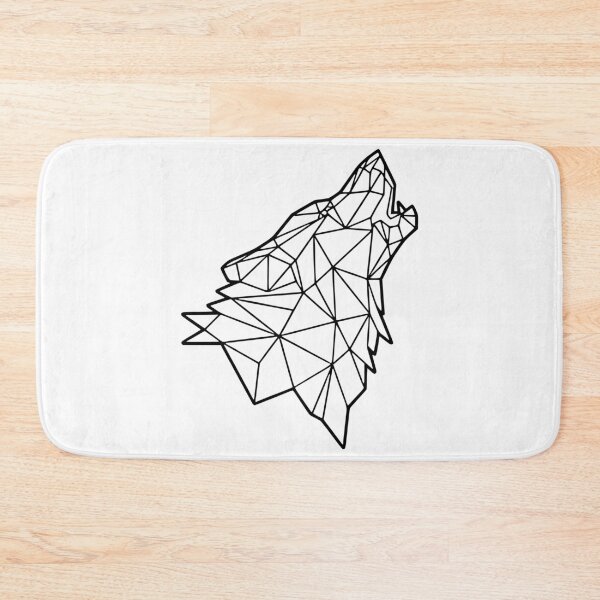 Item preview,  Geometric Wolf wht 22 designed and sold by LuizSilva1983.