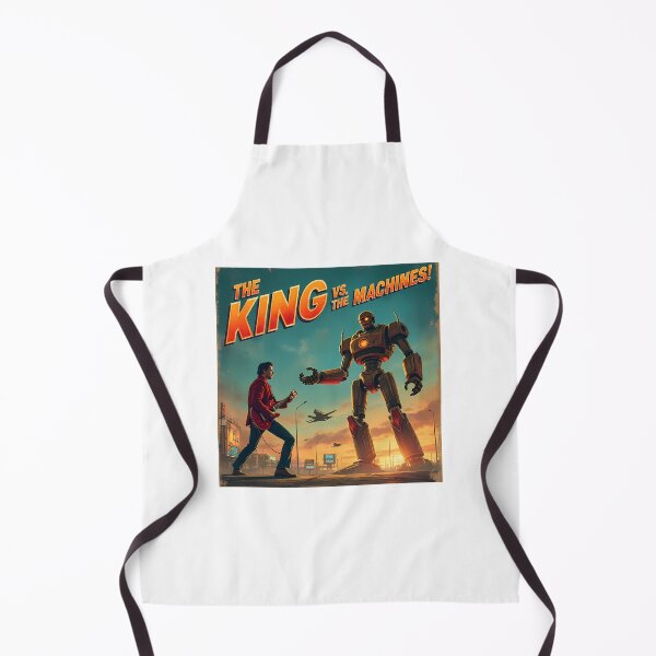 Item preview, The King VS the Machines! designed and sold by Pixel-Pig.