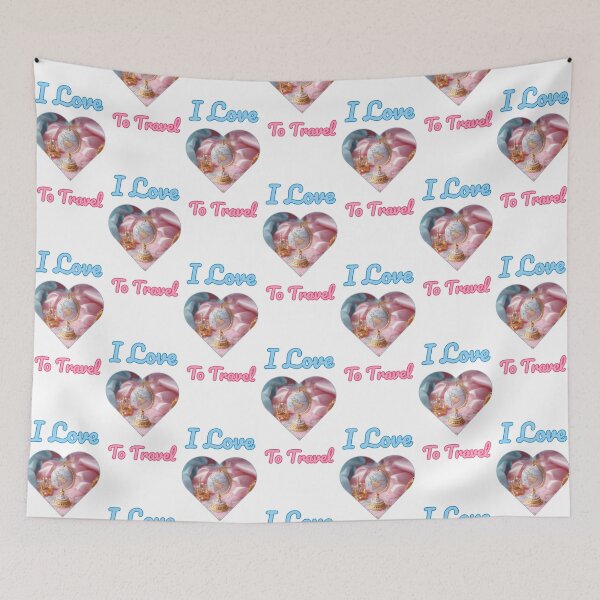 Item preview, I Love To Travel designed and sold by Lisamariesumner.