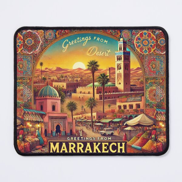 Item preview, Greetings from Marrakech: The Jewel of the Desert designed and sold by Meta2Physical.