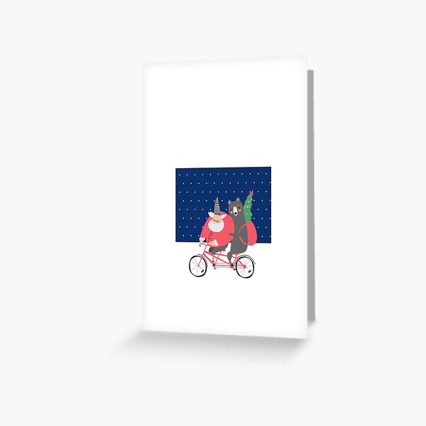 Item preview, Santa & Bear’s Holiday Adventure designed and sold by hnguyen6320.
