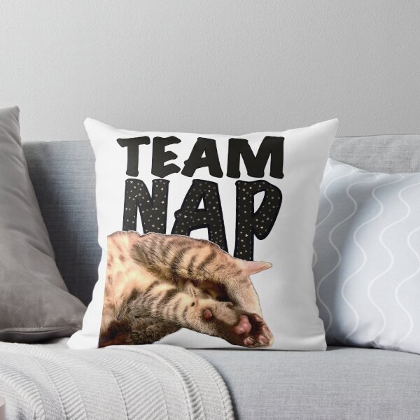 Item preview, Team Nap, sleepy kitten designed and sold by aadventures.