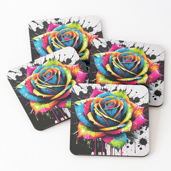 Item preview, Vibrant Splash Rose designed and sold by bloorose.