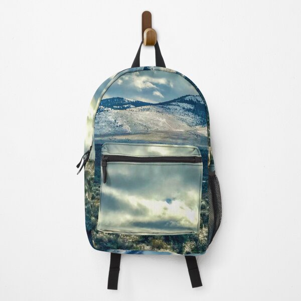 Item preview, Mountains Snow capped in the desert, landscape photography designed and sold by aadventures.