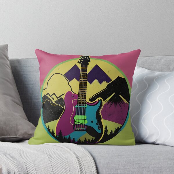 Item preview, Rocking Guitar Mountain designed and sold by Paw's Arts.