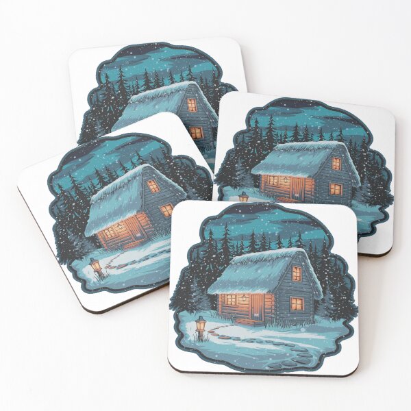 Item preview, Snowy Cabin Escape designed and sold by Lelum senadeera.