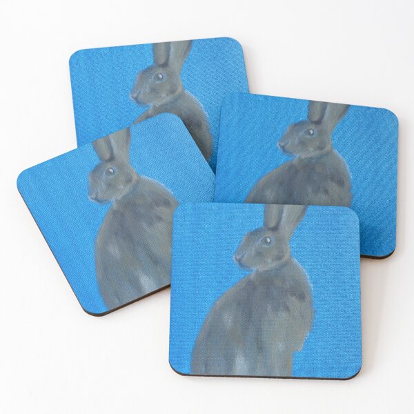 Item preview, Portrait of a Graceful Hare designed and sold by Roxane Gautreau.