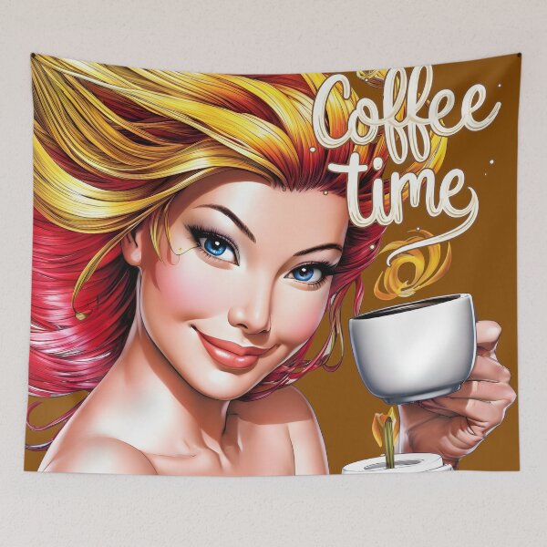 Item preview, coffee time designed and sold by aliraweb.
