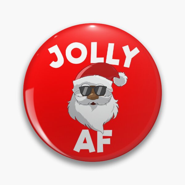 Item preview, Jolly AF Black Santa Claus Funny Christmas Jolly AF Gear designed and sold by DynamicDesign.