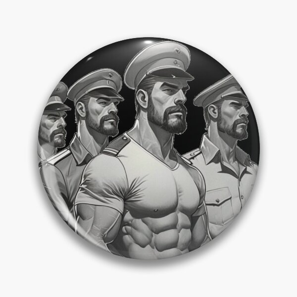 Item preview, Protect And Serve Military Gay Pride Graphic Design designed and sold by ItsAKinkThing.