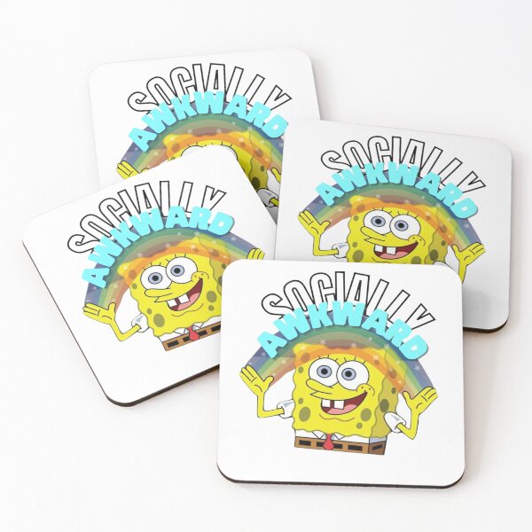 Item preview, SPONGEBOB: SOCIALLY AWKWARD designed and sold by KawaiiRealmPH.