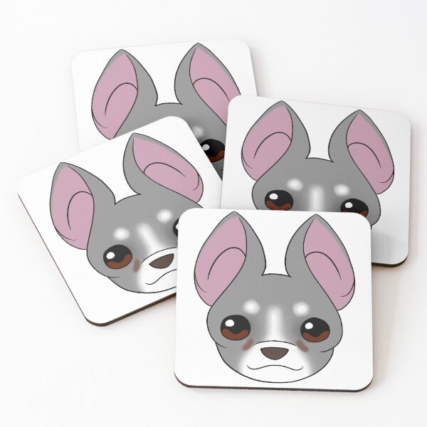 Item preview, Grey Chihuahua White Snout White Brow Tear Stains designed and sold by OliRoseArt.