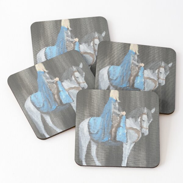 Item preview, Rider with Her Horse" designed and sold by Roxane Gautreau.