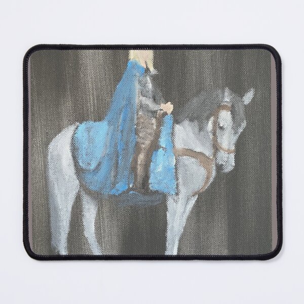 Item preview, Rider with Her Horse" designed and sold by Roxane Gautreau.