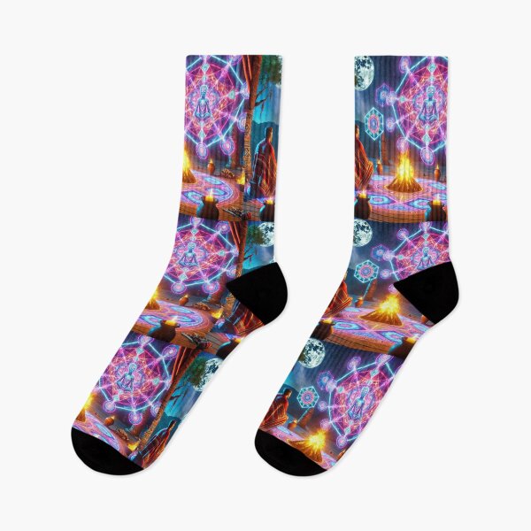 Item preview, Visionary Ayahuasca Journey: Mystical Geometric Awakening designed and sold by Meta2Physical.