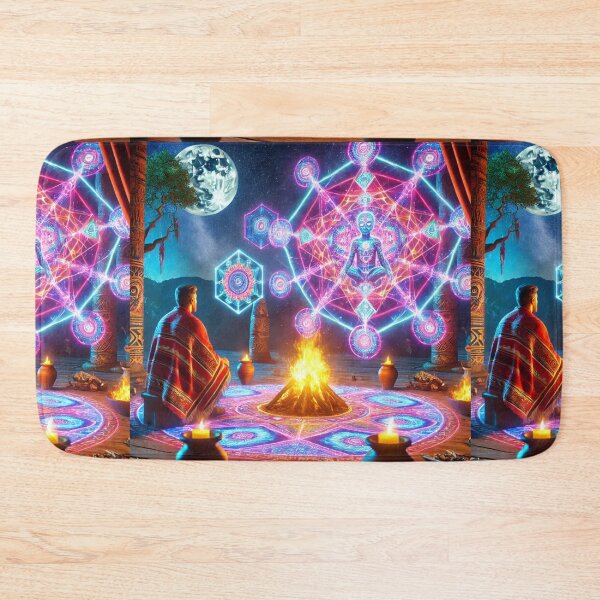 Item preview, Visionary Ayahuasca Journey: Mystical Geometric Awakening designed and sold by Meta2Physical.