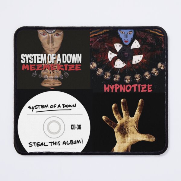 Item preview, SOAD Album Collage designed and sold by PhoenixPopCult.