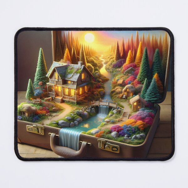 Item preview, Travel Lodge 1 designed and sold by WynsomeArt.