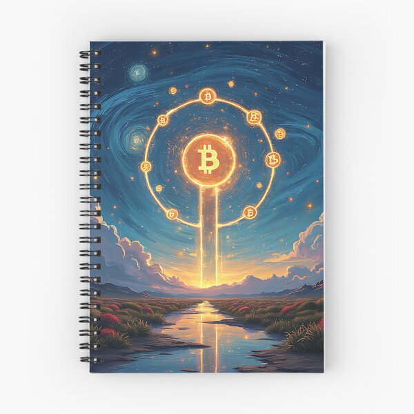 Item preview, Bitcoin Spiral Endless Innovation designed and sold by RadDeck.
