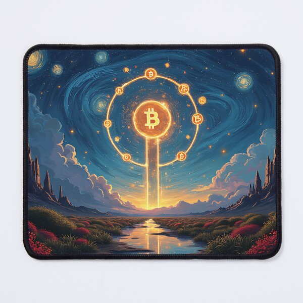 Item preview, Bitcoin Spiral Endless Innovation designed and sold by RadDeck.