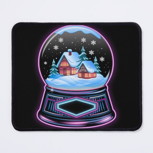Item preview, Neon Snow Globe Bliss designed and sold by Lelum senadeera.